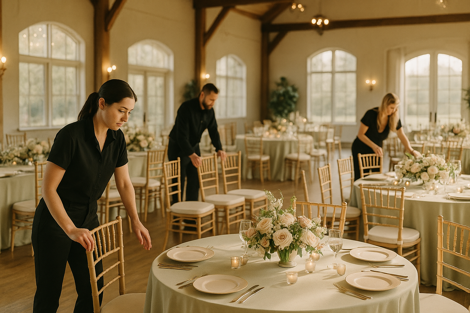 Training Event Staff to Represent Your Wedding Venue Well