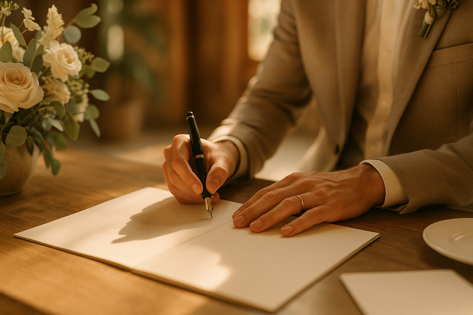 What to Put in a Wedding Venue Booking Contract
